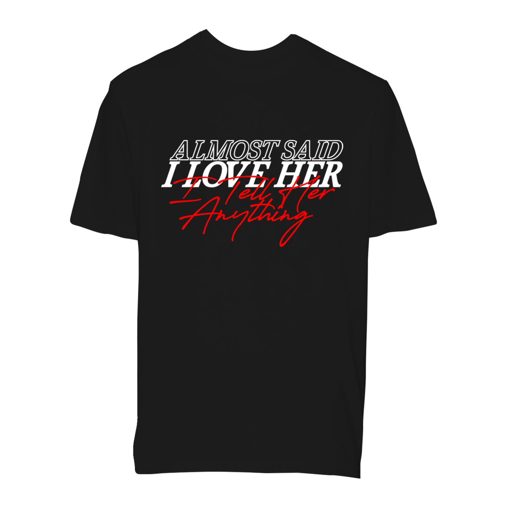 No Love T-Shirt - Black